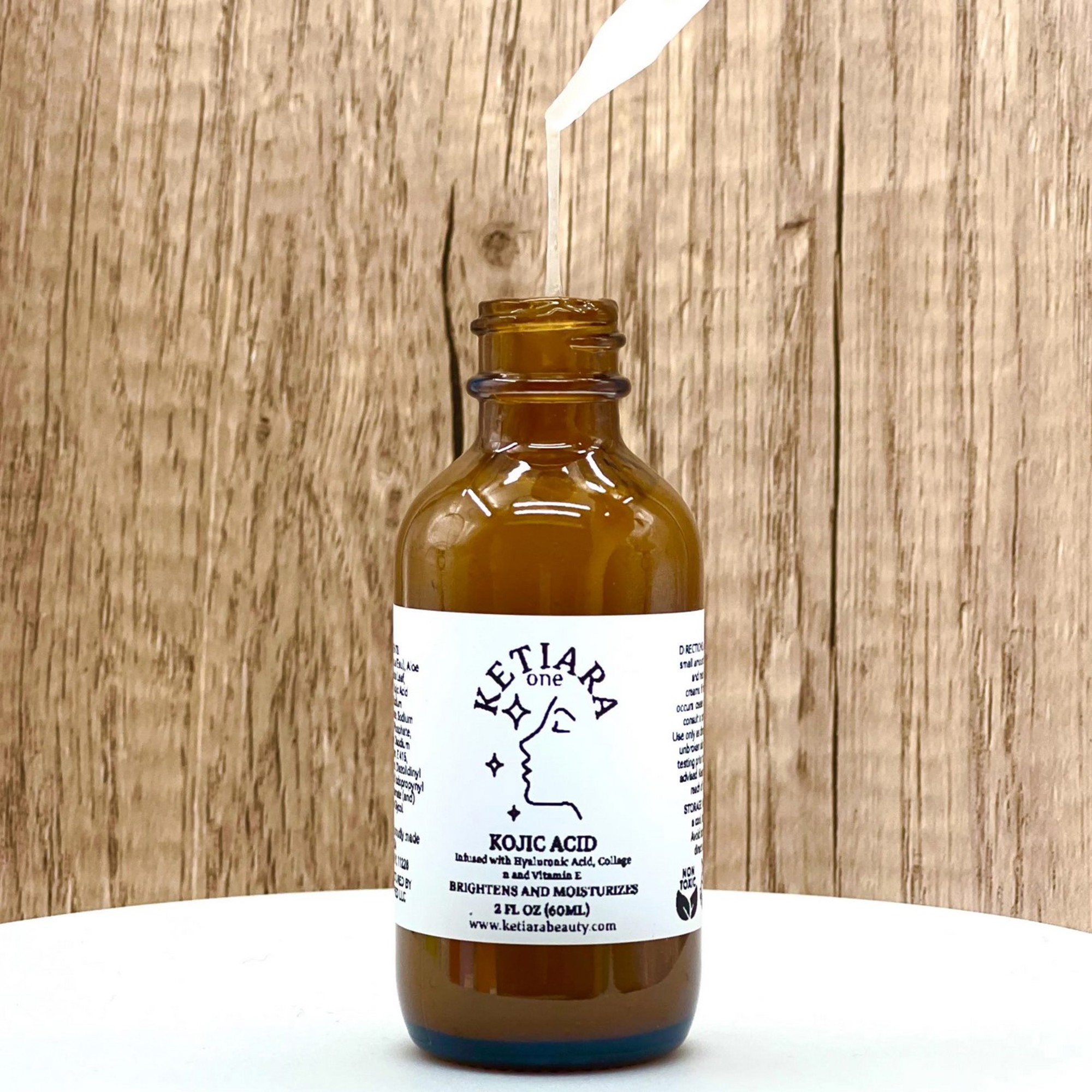 Brightening Kojic Acid Lightweight WaterBased Serum for Face Infused